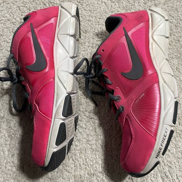 Nike Women's Size 8.5 Free XT Quick Fit Training Shoes Hot Pink 415257-600 - Picture 3 of 12